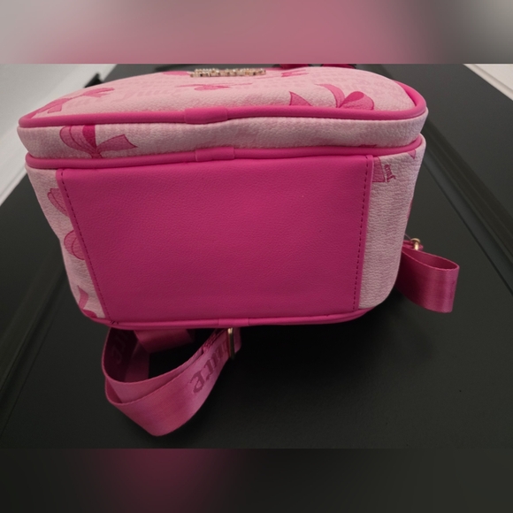 NWT Juicy Couture Simply Sweet Pink Bow Backpack - Picture 2 of 5